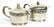 Pair of Webster Sterling & Glass Condiment Pots