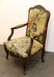 Antique Continental Upholstered Arm Chair - 2