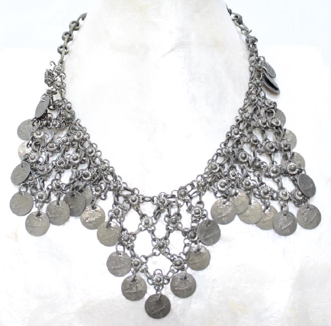 North African Tribal Coin Necklace (1 of 3)