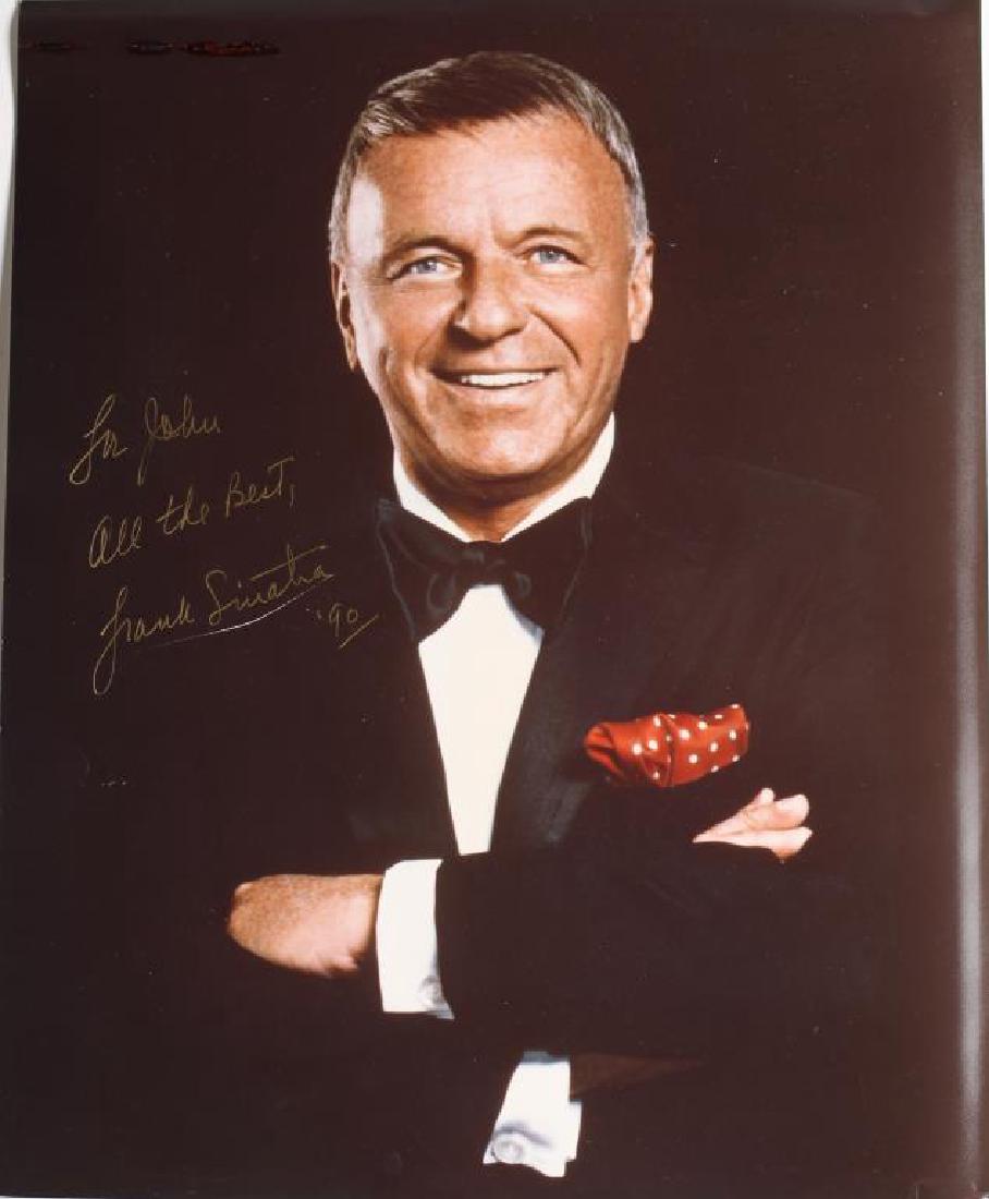 Frank Sinatra Autographed Color 8" x 10" Photo (1 of 2)