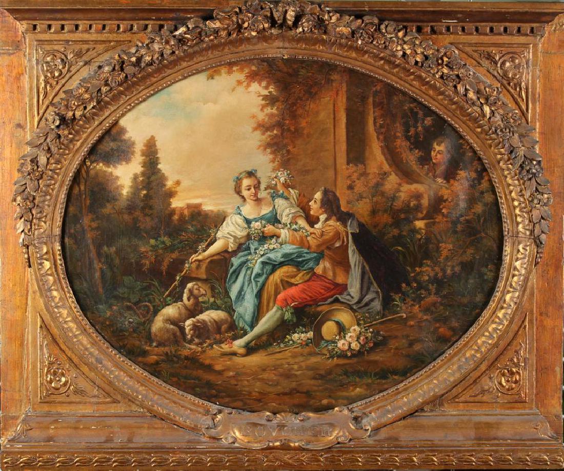 After Francois Boucher (1703-1770)- Peeping Tom (1 of 5)