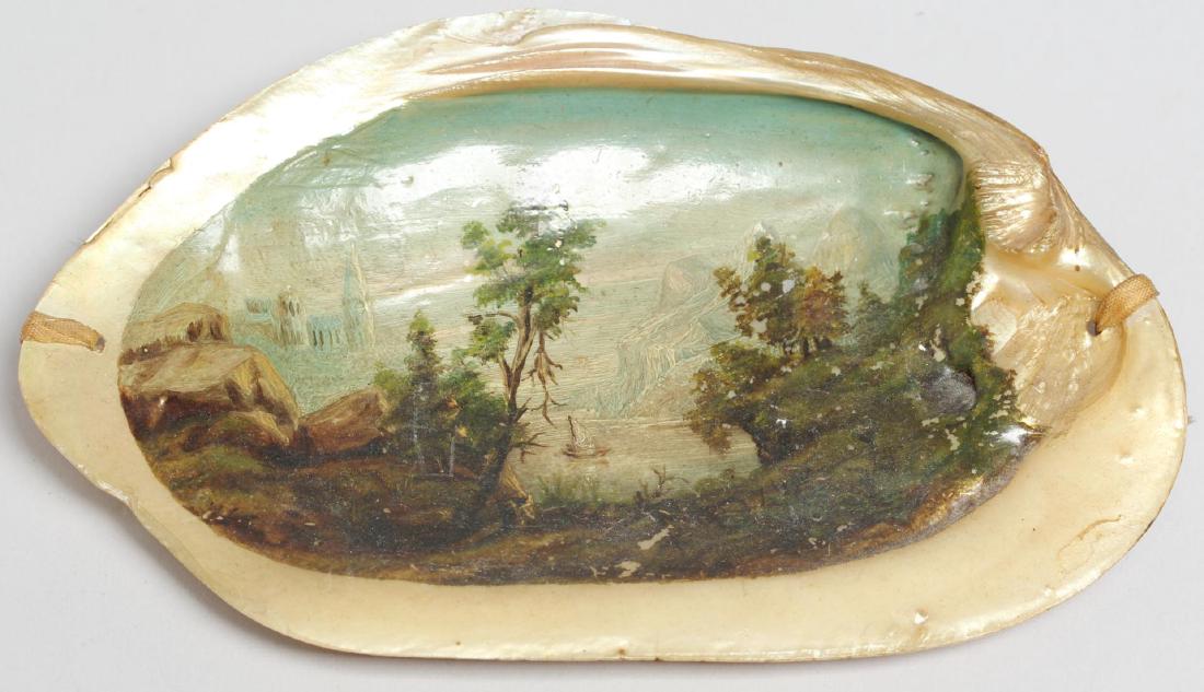 Louise Angell (American, b. 1858) - Oil on Shell (1 of 6)