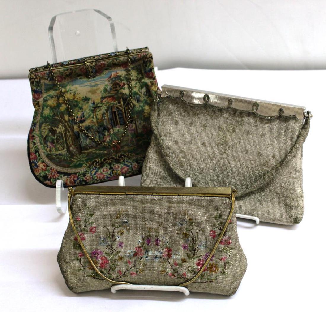 3 Vintage 1950s Evening Bags (1 of 8)