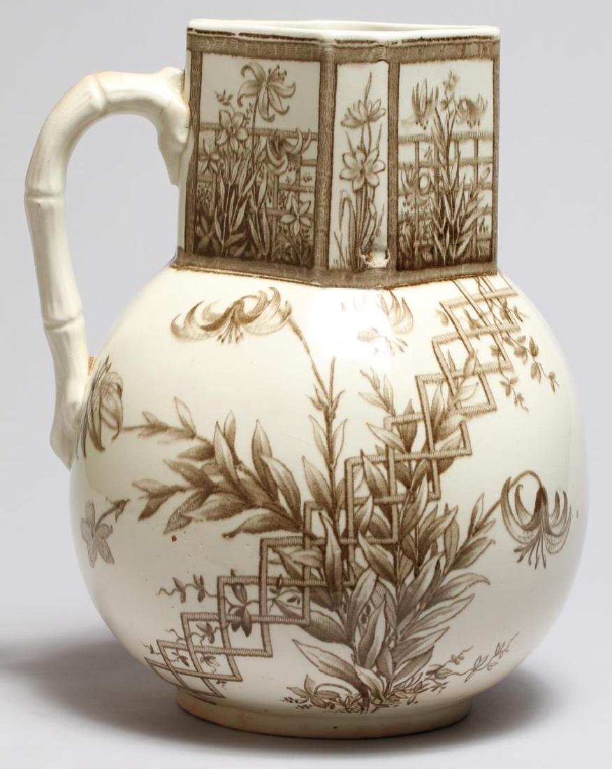 English Aesthetic Movement G.W. Turner Pitcher (1 of 5)