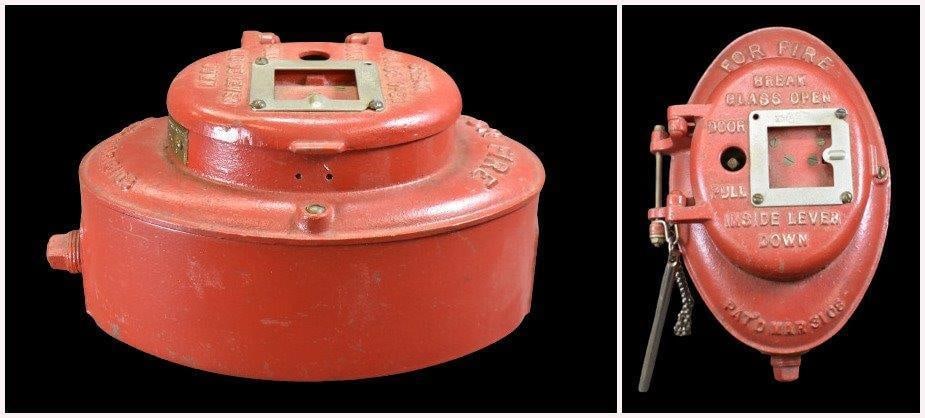 Cast Iron ADT Fire Alarm and Watch Box, Model #86223 (1 of 14)