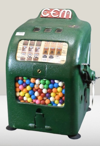 1936 GEM Trade Stimulator/ ball gum vendor/ cigarette theme (1 of 10)