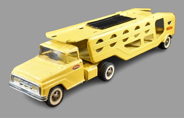 1960 Tonka truck car hauler (1 of 14)