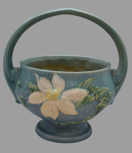 Roseville Clematis 389-10" basket, blue (1 of 7)