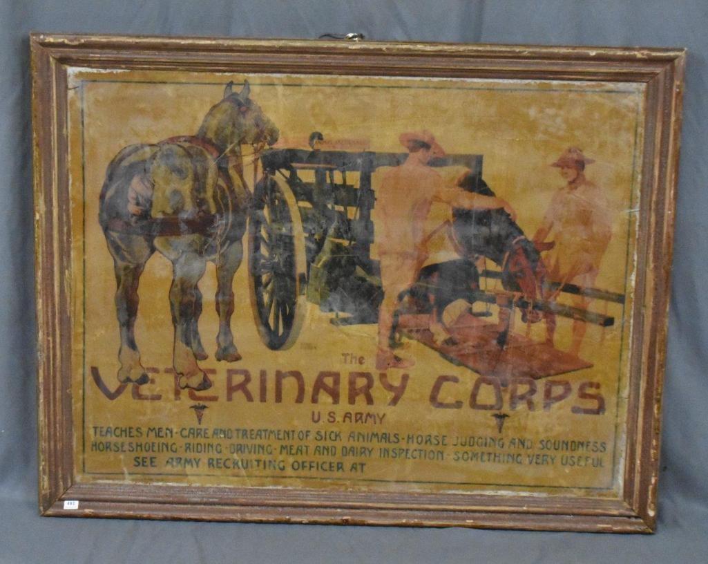 WWI Recruitment poster - U.S. Army Veterinary Corps. (1 of 9)