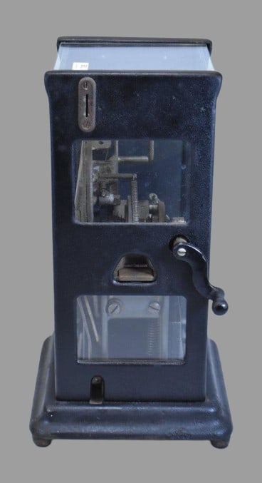Vintage Stamp Vending Machine, ca. 1940 (1 of 9)