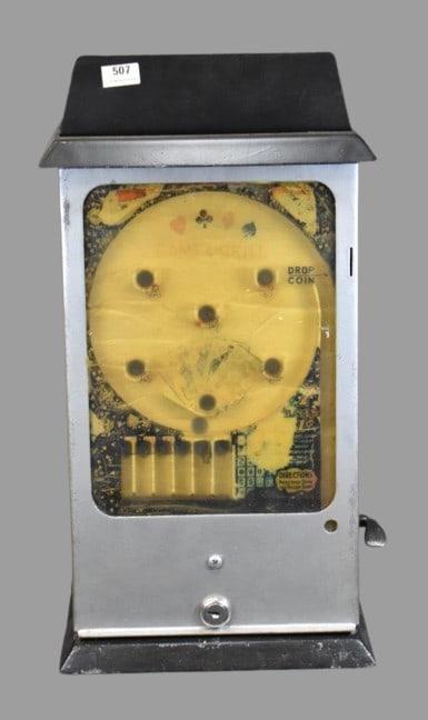 Genco 7 balls/ 1 cent penny trade stimulator (1 of 9)