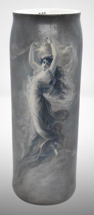 Lenox Belleek "The Morning Star" 11" vase, artist signed M. Krickel (1 of 7)