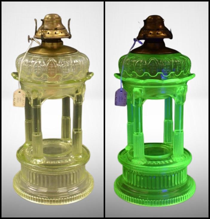 Vaseline Adams Temple/ Applesauce kerosene lamp (1 of 10)