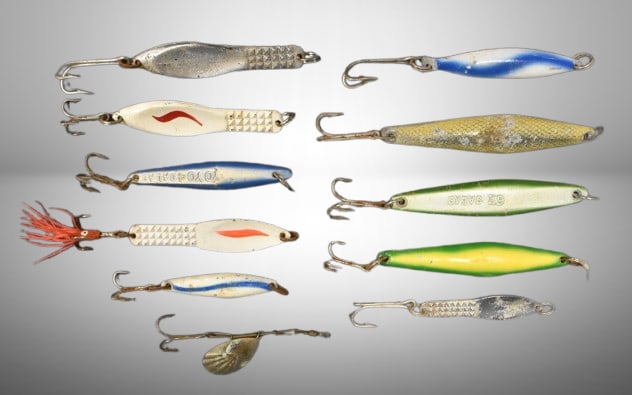 (11) Vintage fishing lures incl. Spoofer, Salas, GM Skinner, etc. (1 of 20)