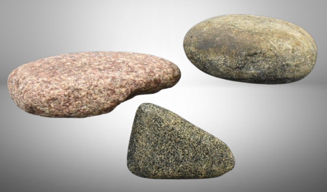 (3) various Native American Indian stone tools (1 of 20)