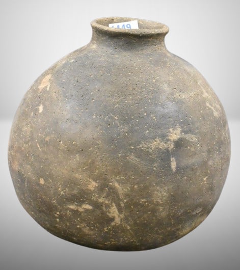 Pre-Columbian Native American 6" pottery vessel (1 of 7)