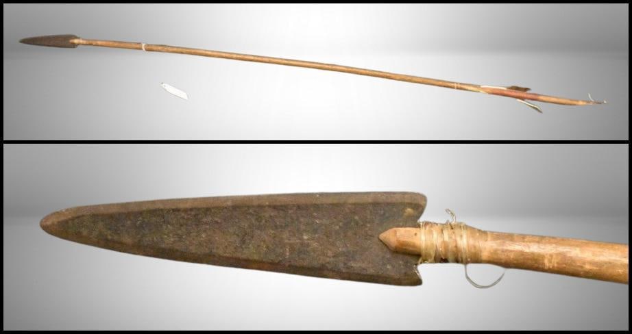 Original Apache arrow, 33"l, metal point (1 of 10)