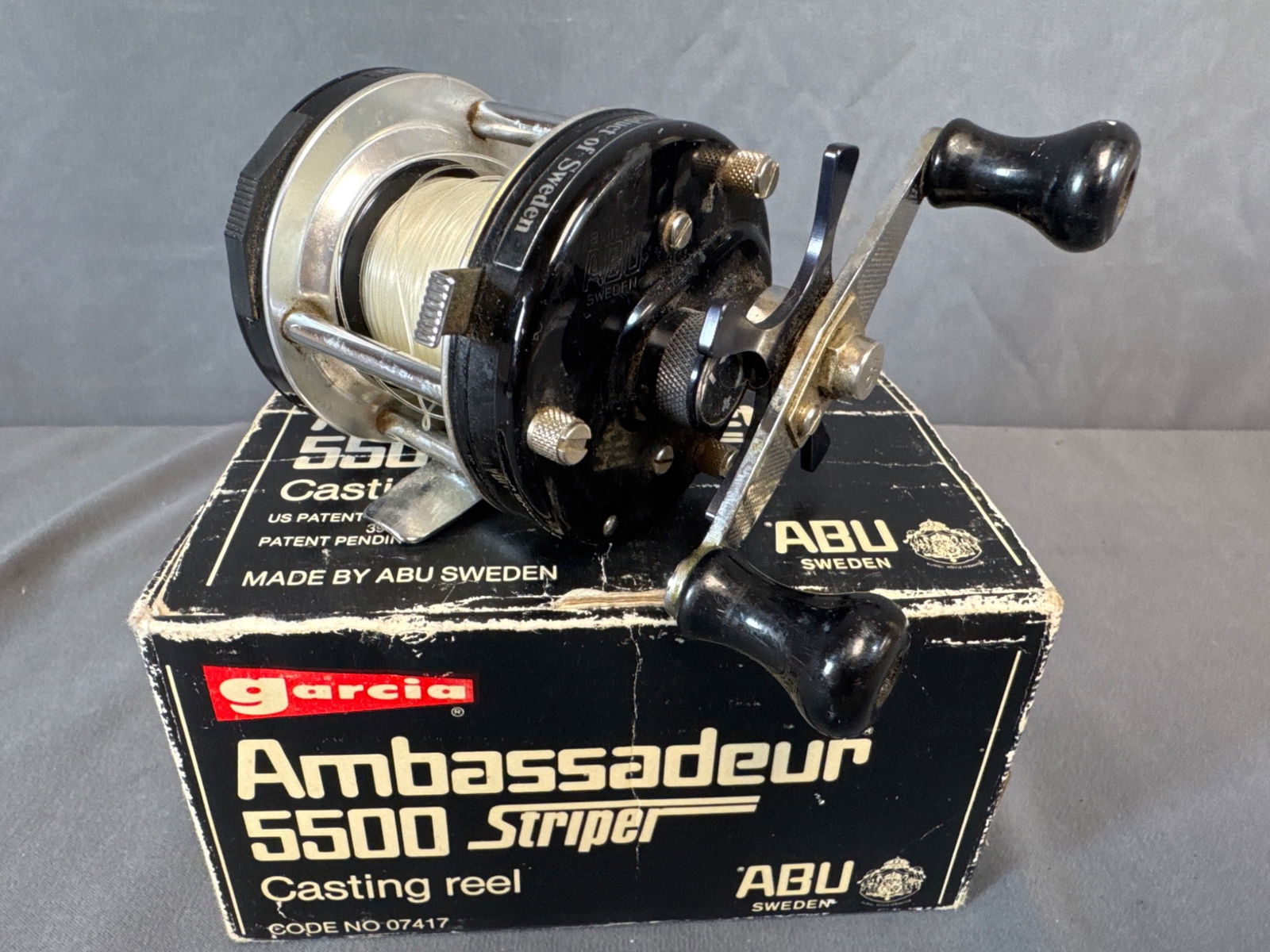 リール Abu Garcia Ambassadeur 5500DL BROWN Abu Garcia Ambassadeur 5500 Fishing Reel. Brown. Made in