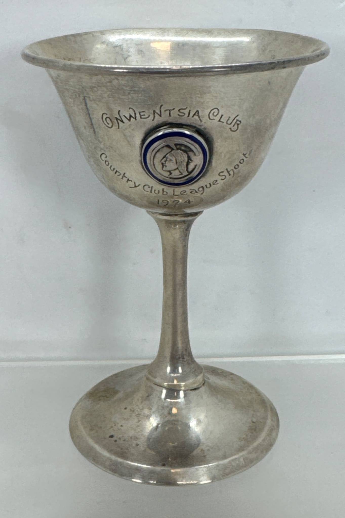 Sterling Silver 1924 Onwentsia Club Trophy (1 of 5)