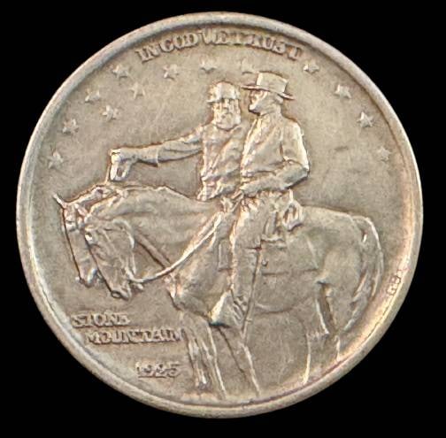 1925 Stone Mountain Half Dollar Coin (1 of 3)