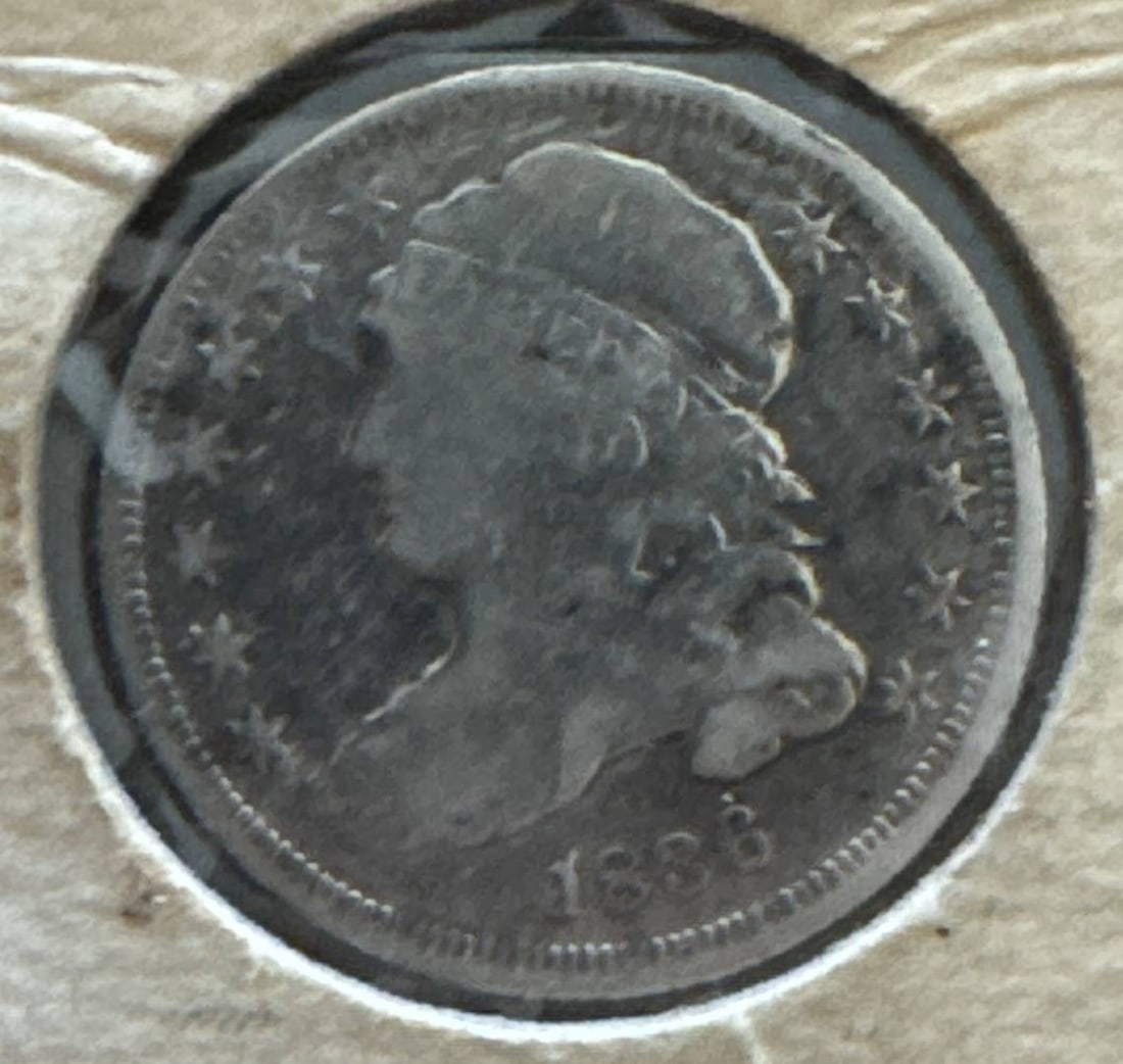 1836 Turban Head Type Dime (1 of 3)