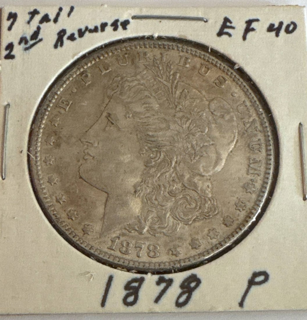 1878-P Morgan Silver Dollar EF40 (1 of 2)