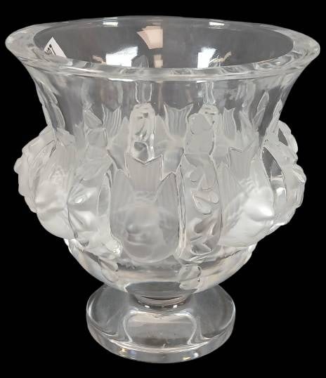 Lalique Dampierre Crystal Vase (1 of 8)