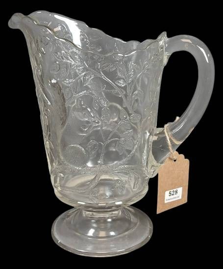 Dalzell Gilmore & Leighton EAPG Squirrel Pitcher, ca. 1895 (1 of 8)