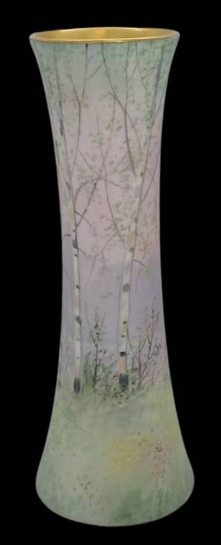 Pickard Hadpainted Vase Signed by E. Challinor (1 of 9)