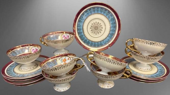 ES Germany Decorated Tea Set? (1 of 9)