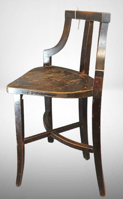Early 20th Century Wood Chair (1 of 8)