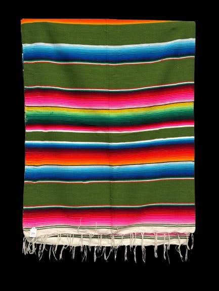 Handwoven Blanket, approx. 60" × 82" (1 of 3)