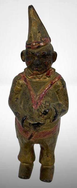 Vintage AC Williams Cast Iron Clown Bank (1 of 7)
