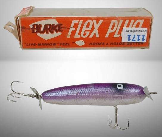 Burke Flex Plug Fishing Lure with Box (1 of 12)