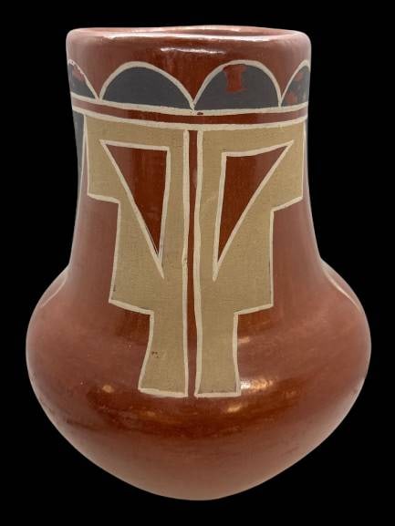 Native American 10" Decorative Earthenware Vase (1 of 7)