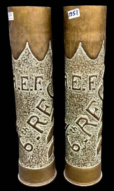 Trench Art Shell Casings (1 of 8)