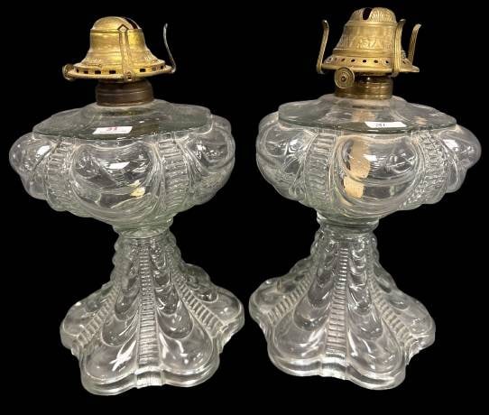 Two Coolidge Drape Kerosene Lamps (1 of 8)