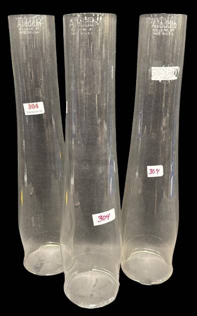 (3) Aladdin Lamp Chimneys (1 of 5)