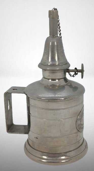 French Lampe Pigeon Safety Lamp (1 of 10)