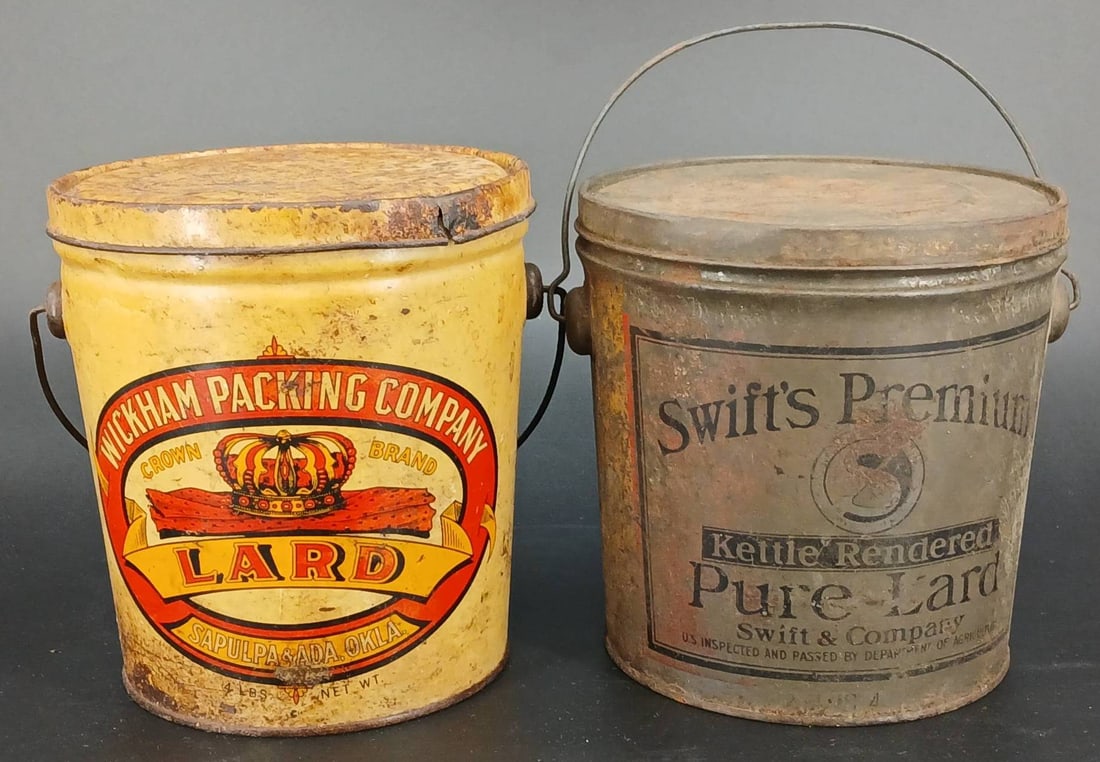 (2) Lard Tins with Branding (1 of 8)