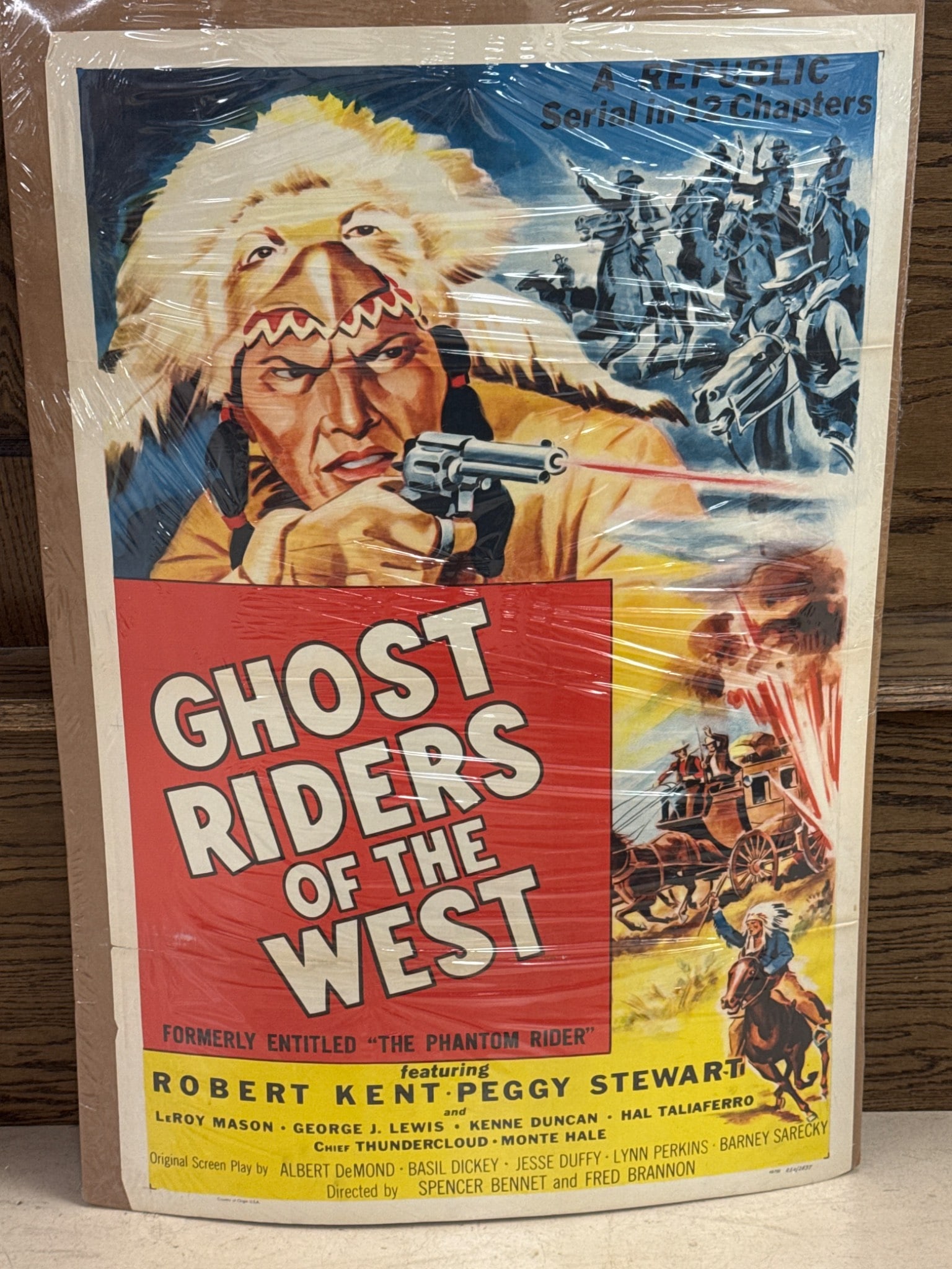 Ghost Riders of the West Movie Poster (1 of 5)