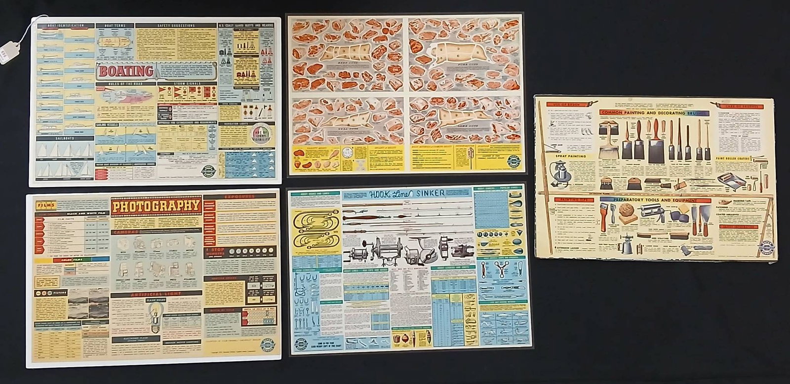 (5) Educational Instructional Charts (1 of 10)