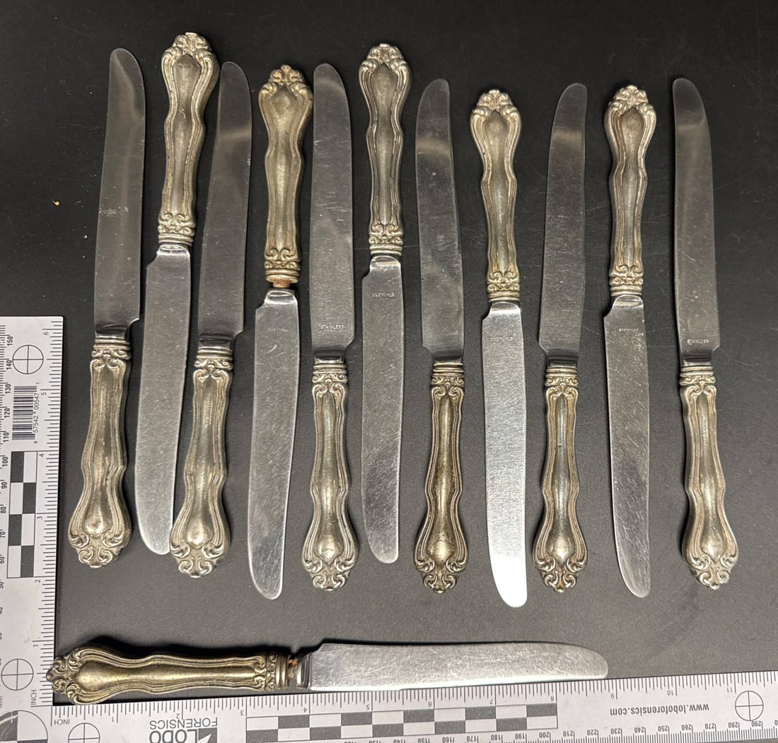 Mrkd. Westmoreland Sterling Silver Flatware Set - 12