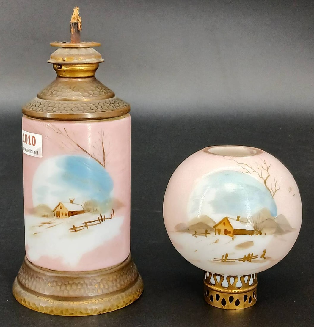 Hand-Painted Miniature Oil Lamp (1 of 10)
