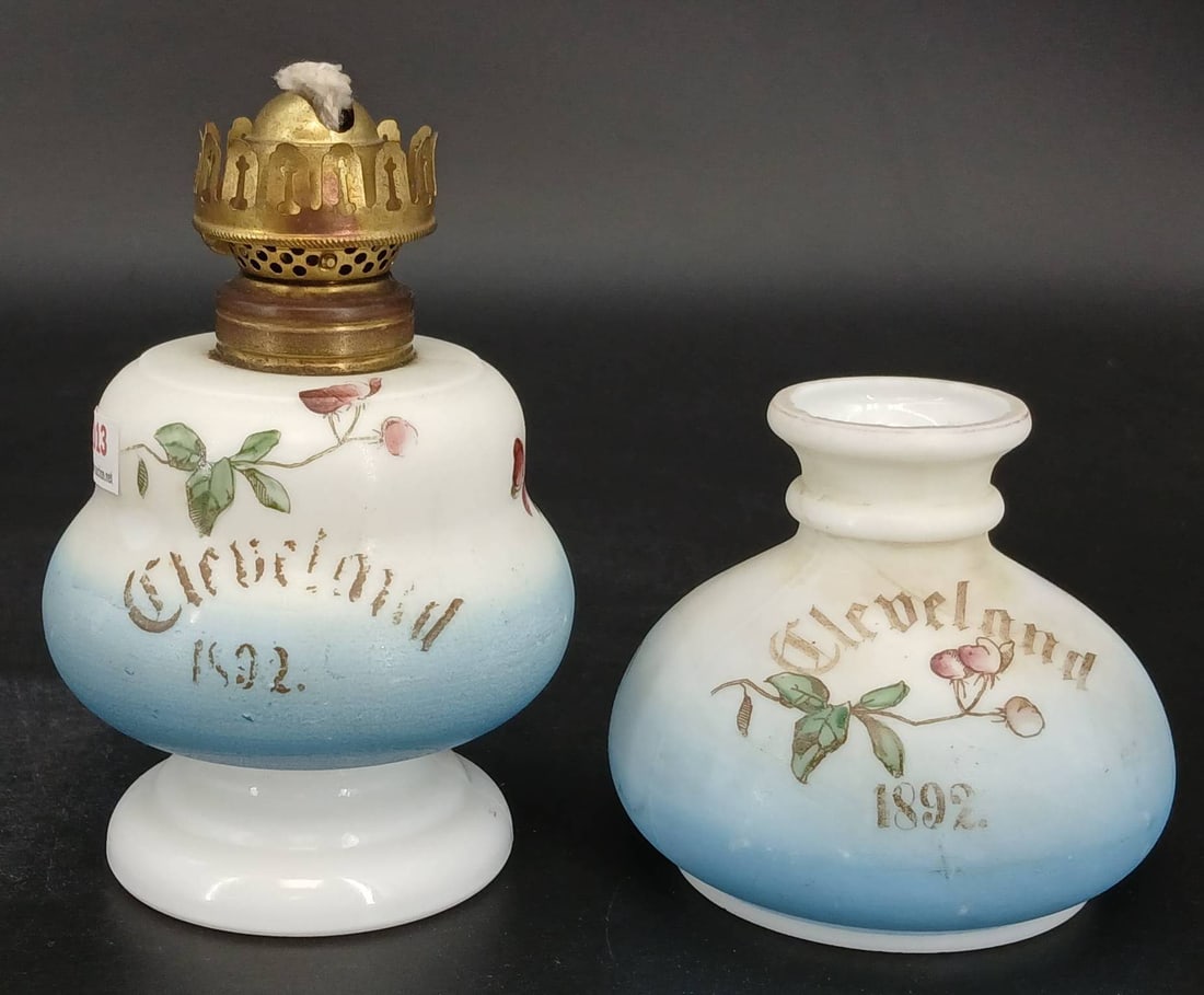 Hand-Painted Miniature Oil Lamp (1 of 12)