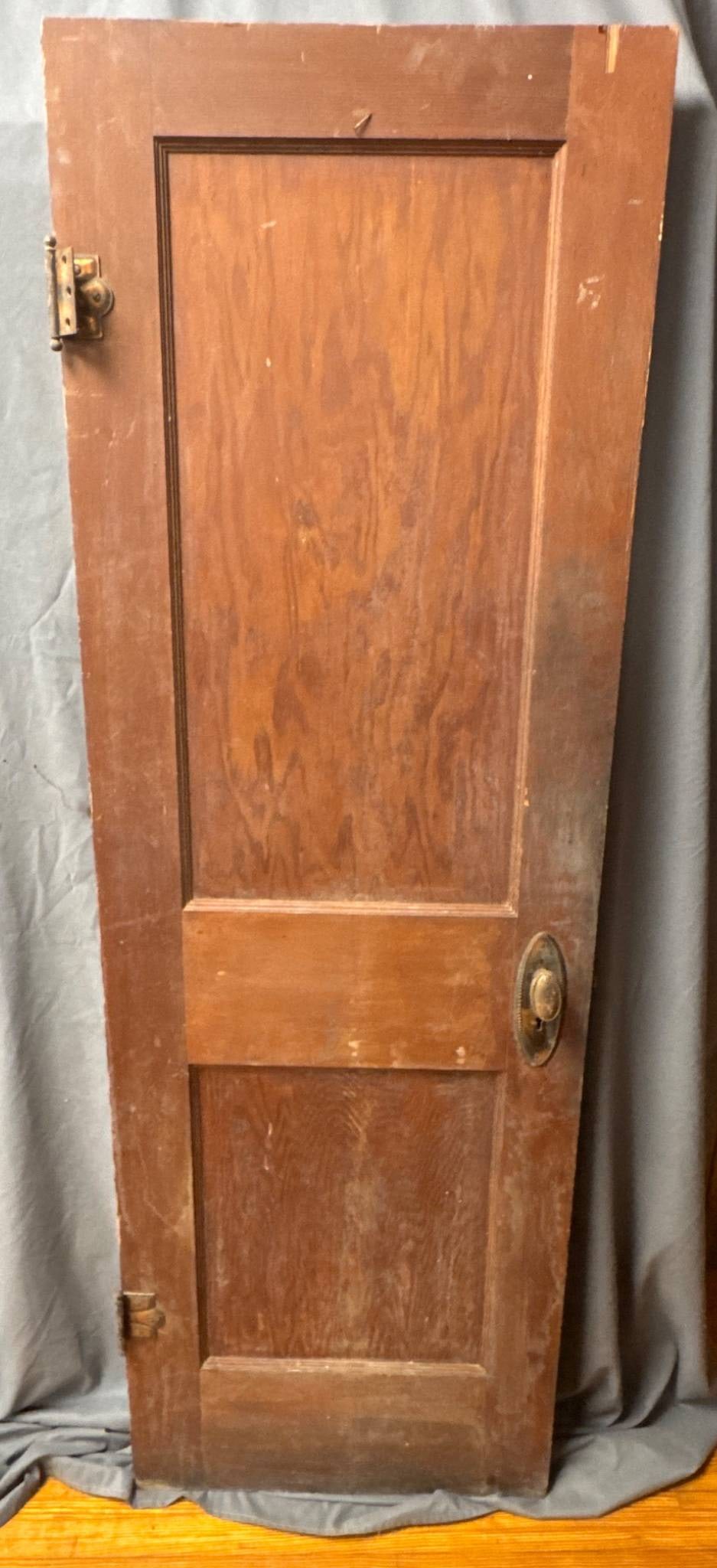 Wooden Door With Hardware, 23.5in x 71.5in (1 of 7)