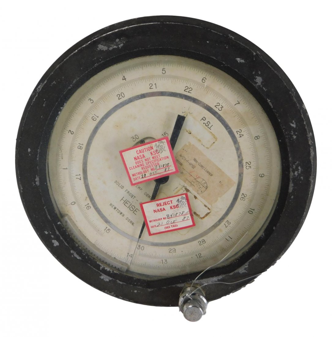 Nasa Space Shuttle Heise Pressure Gauge (1 of 4)