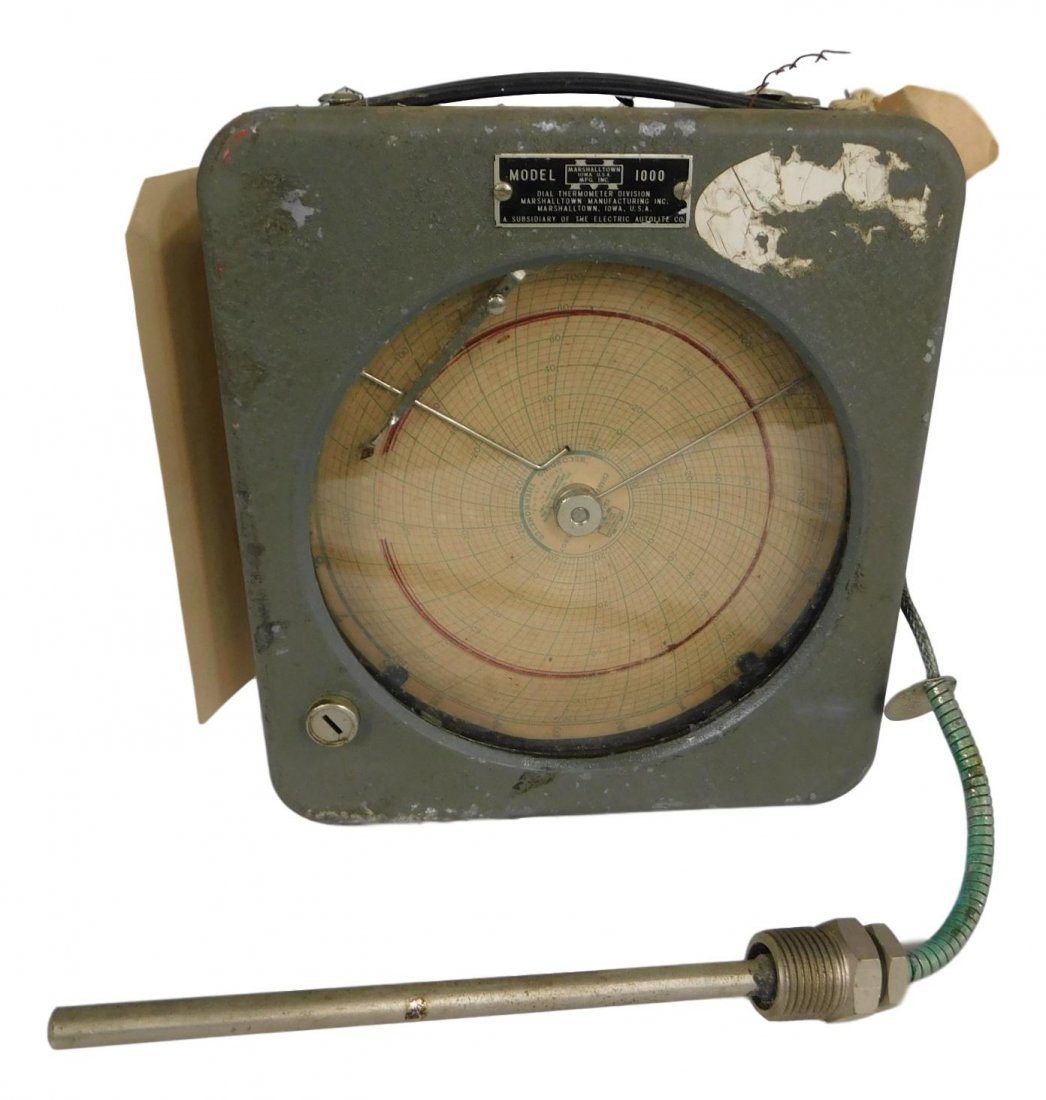 Nasa Apollo Mission  Circular Chart Recorder (1 of 5)