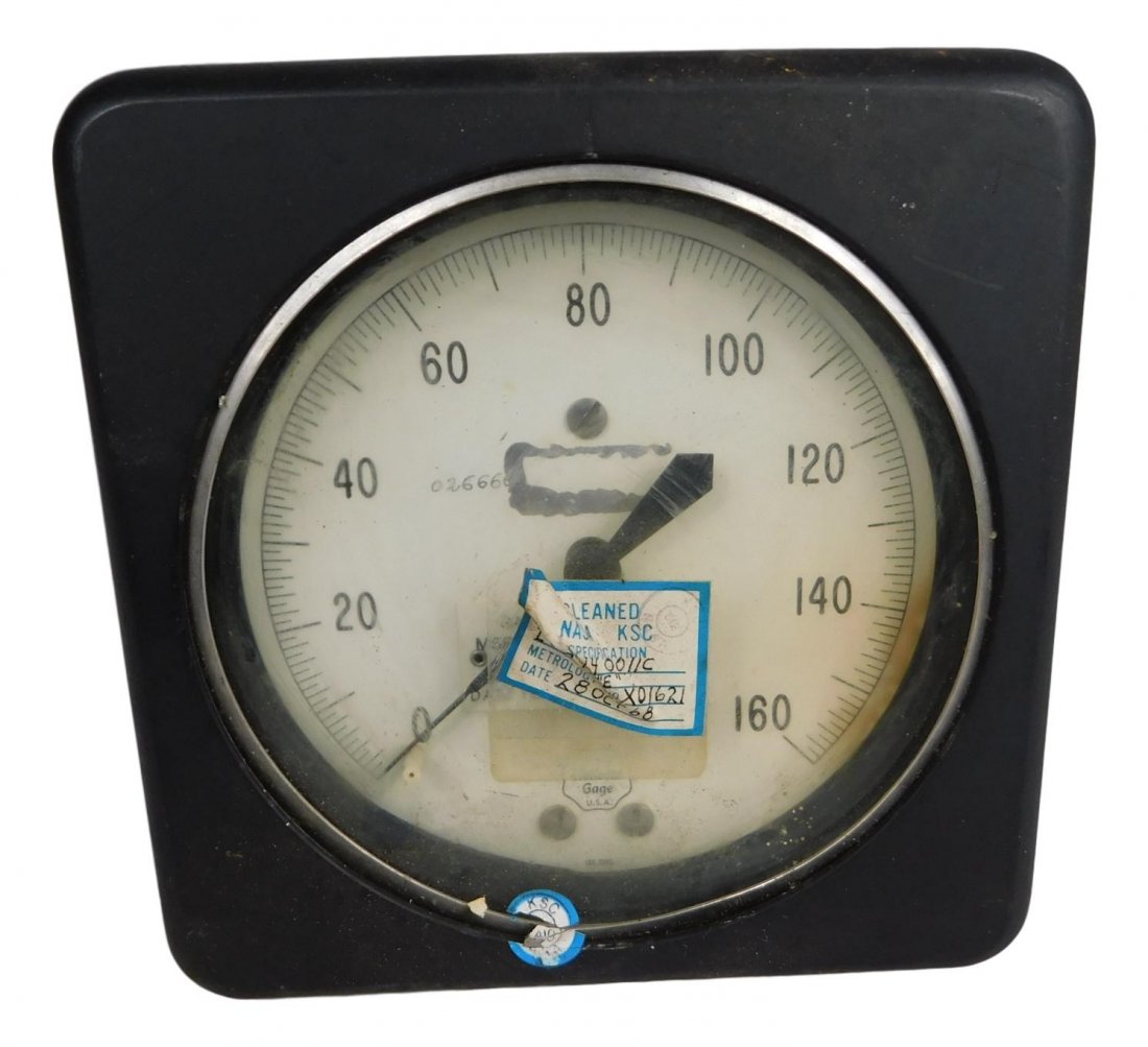 Nasa Apollo Lunar Module  Test Gauge 0-160 Psi (1 of 4)
