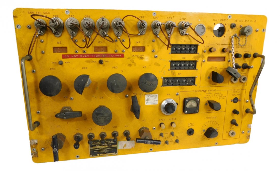 Nasa Apollo Mission Pressurization System a/c Test Set (1 of 7)